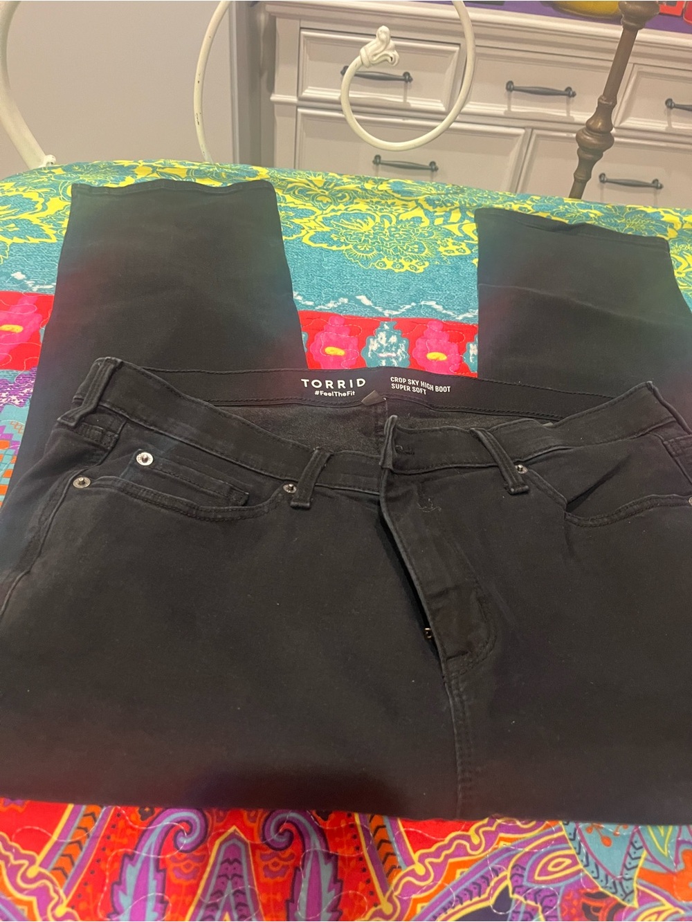 torrid Black Bootcut Jeans -